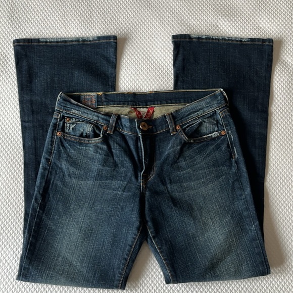 Lucky Brand Denim - Lucky Brand Premium Denim Fleur Carly Bootcut Jean Size‎ 12/31